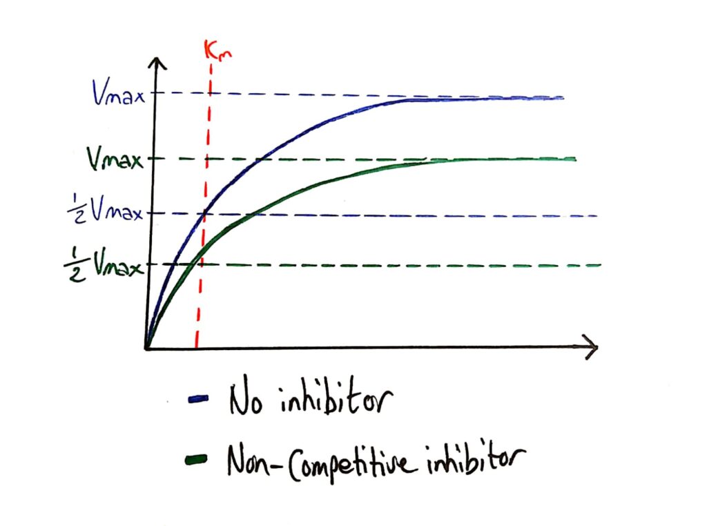 Km non-competitive inhibitor